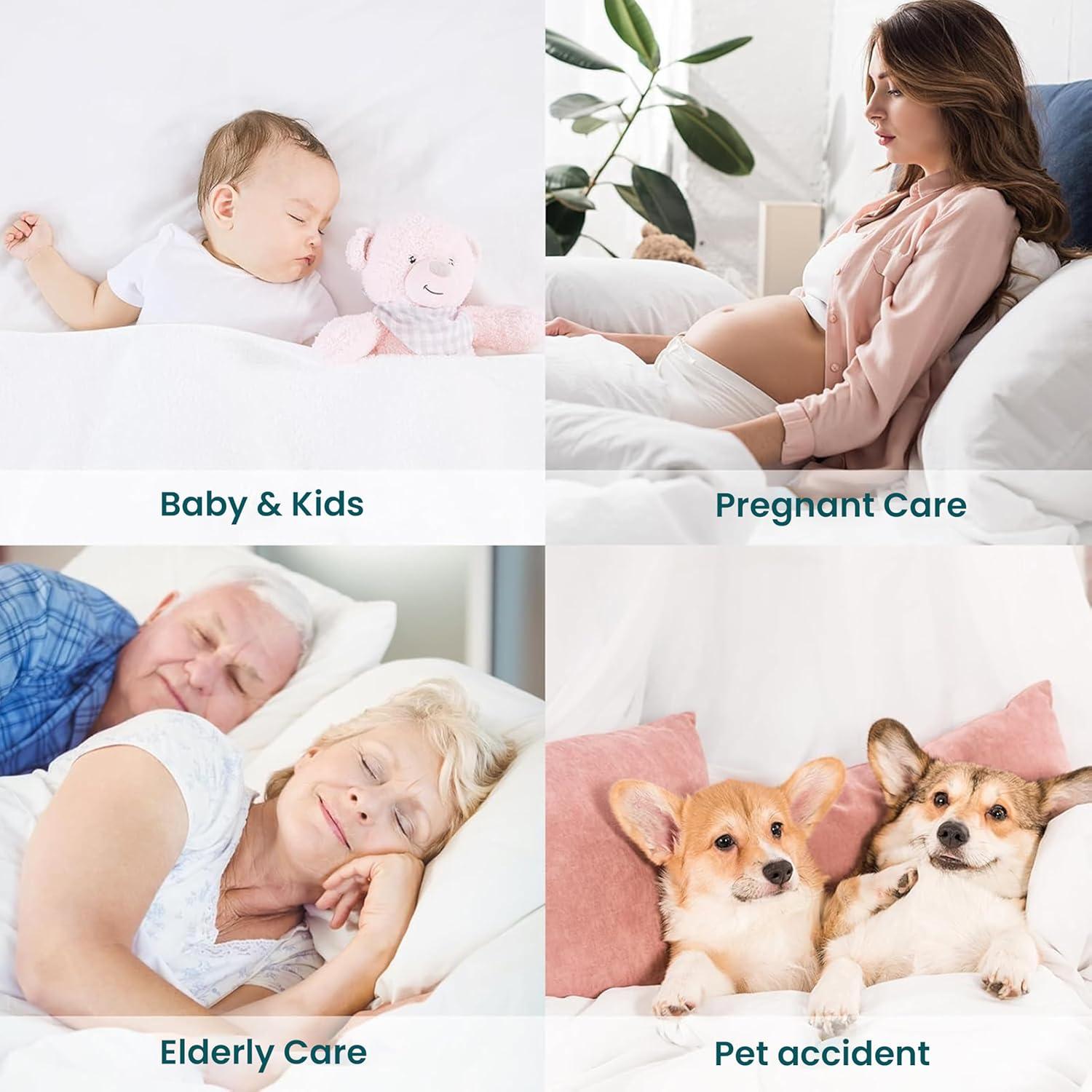 Protector de Cama Lavable Queen Cotton Passion - Impermeable