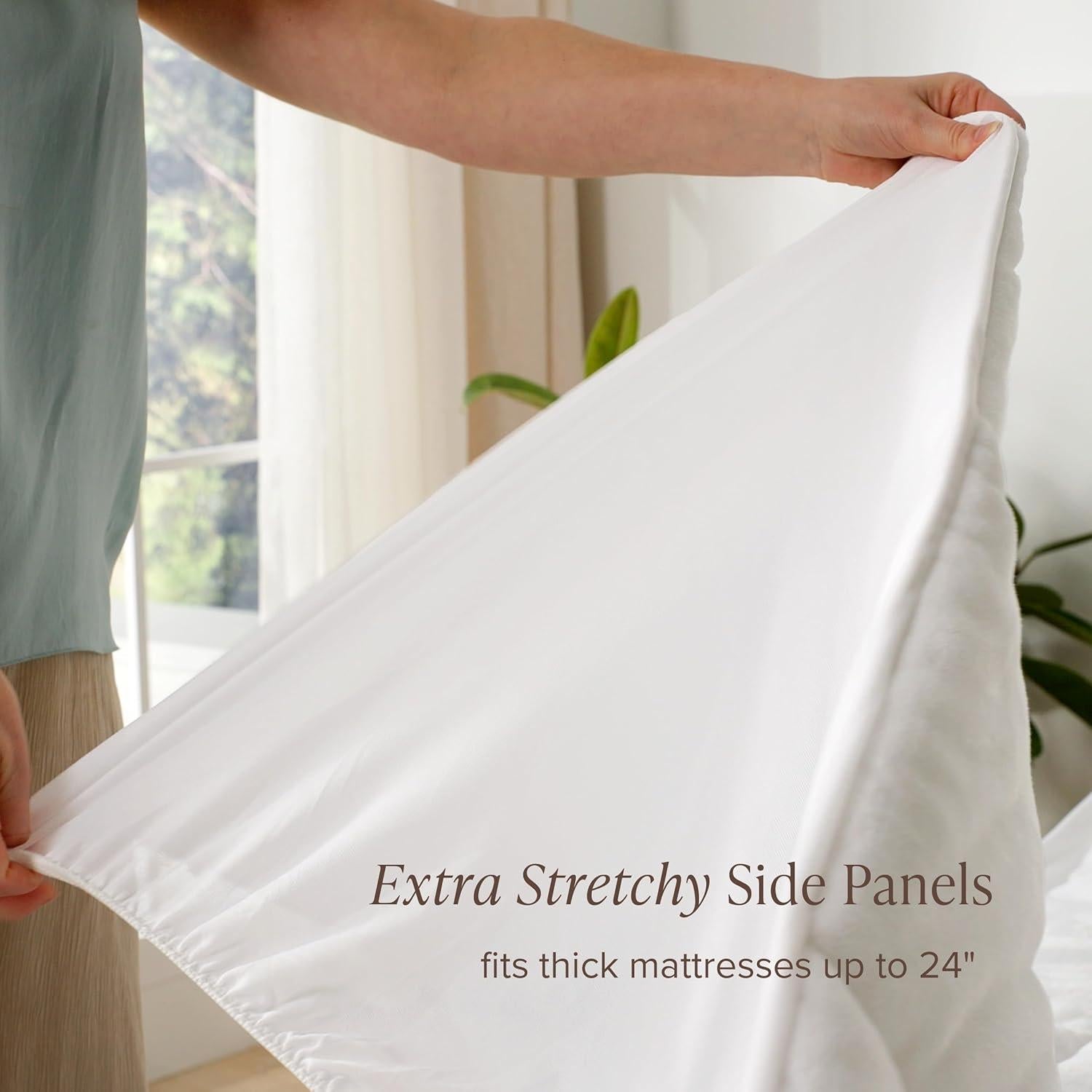 Almohadilla de Colchón Twin Bare Home Reversible Microplush