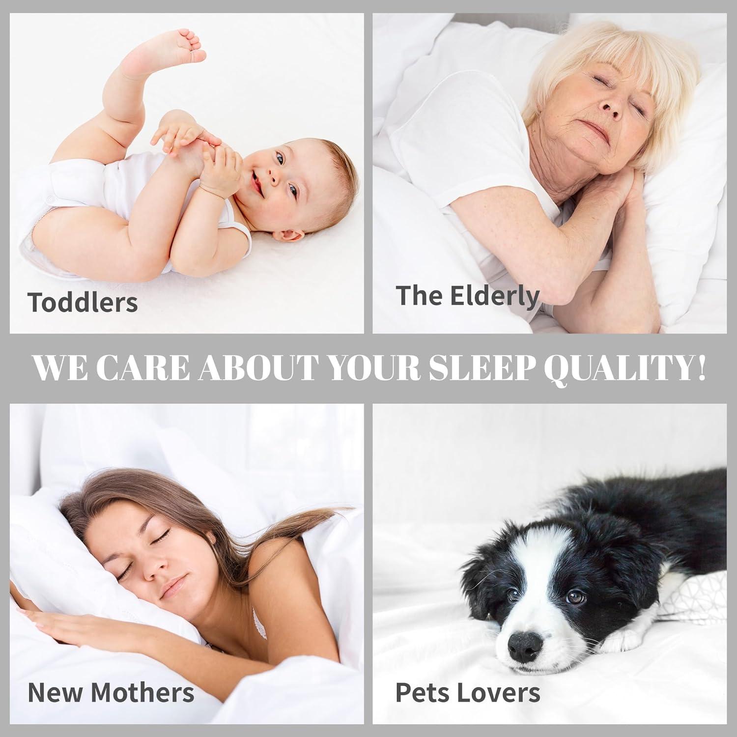 Protector de Colchón Sonive Queen Microfibra Ajustable 152x203 cm