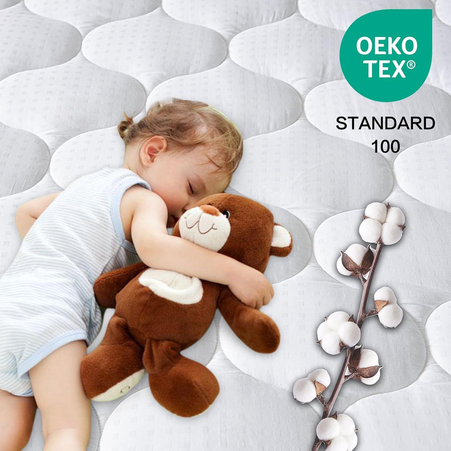 Funda de Colchón Acolchada King LEISURE TOWN Algodón 300TC