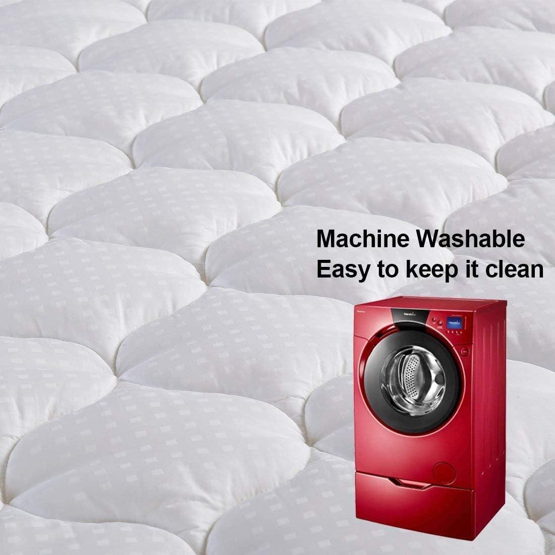 Funda de Colchón Acolchada King LEISURE TOWN Algodón 300TC