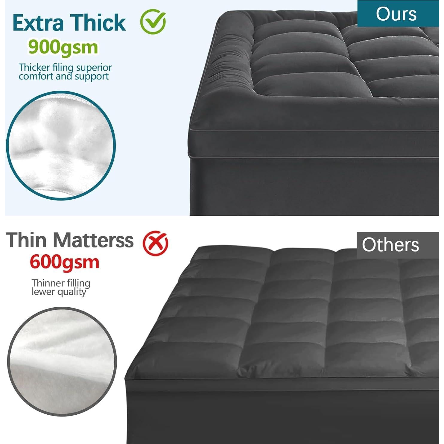 Cubierta de Colchón CYMULA Queen - Enfriadora 900GSM Suave