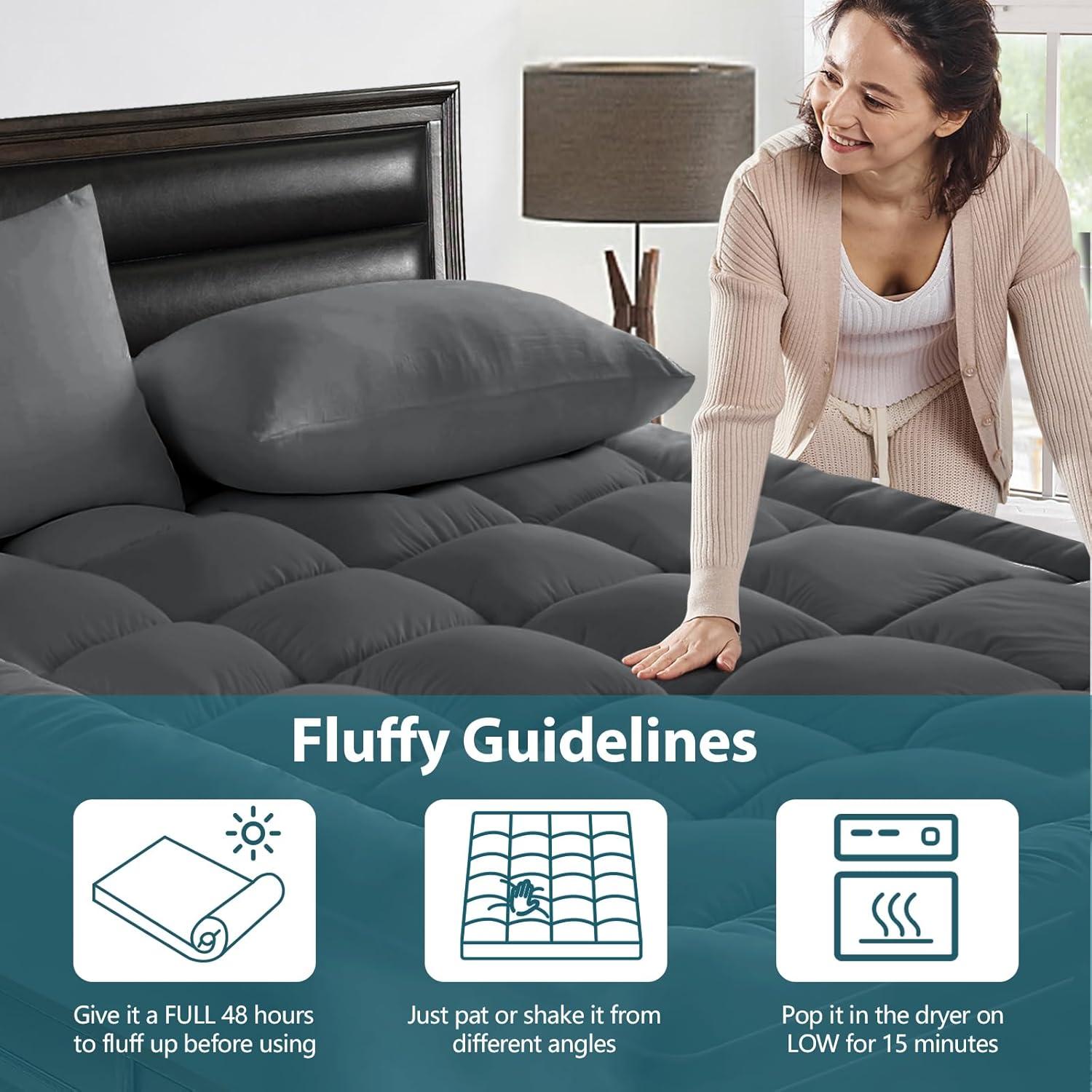 Cubierta de Colchón CYMULA Queen - Enfriadora 900GSM Suave