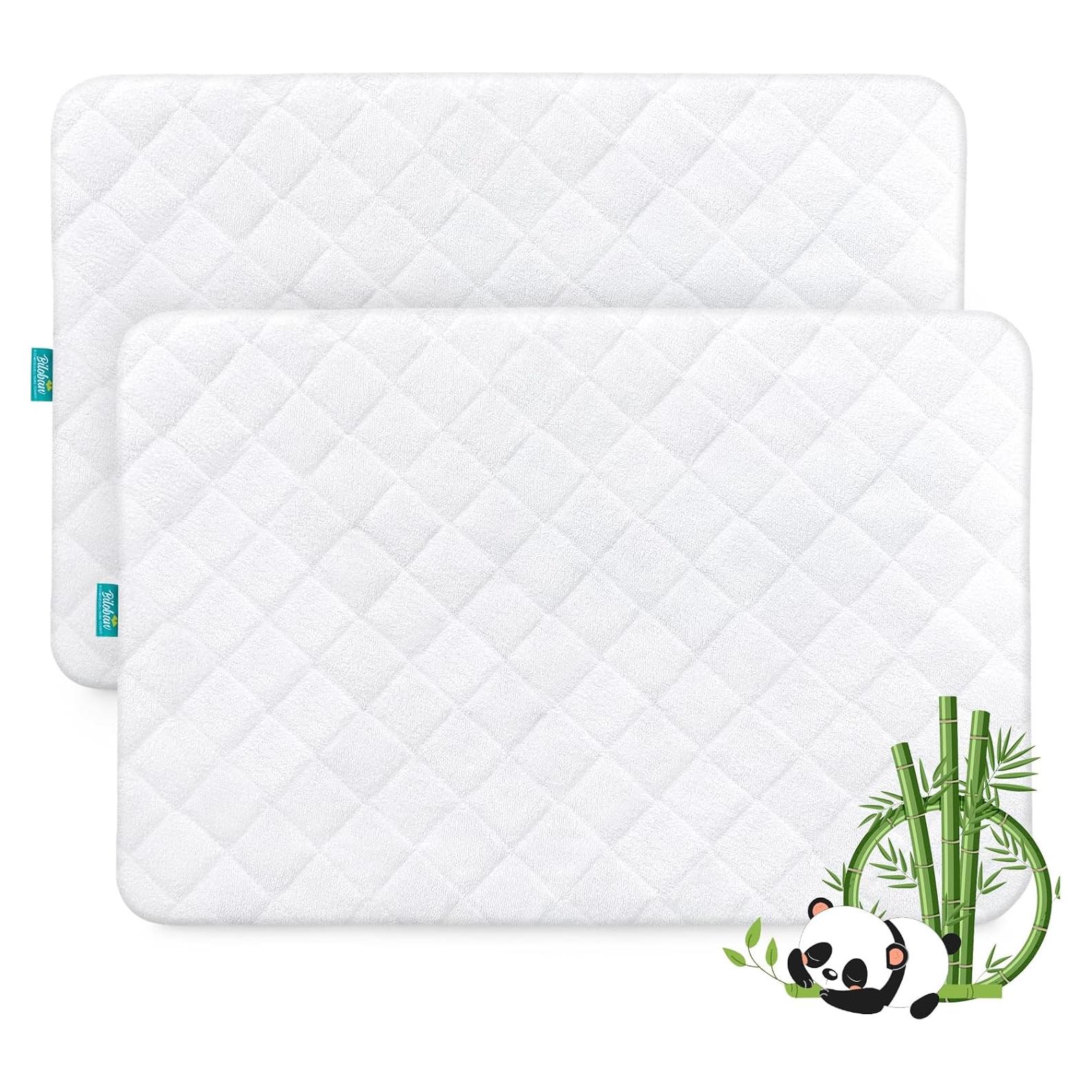 Funda de colchón impermeable Biloban para Pack and Play - 2 unidades