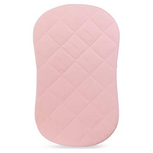 Sábana de Cuna Rosa Ely's & Co. 100% Algodón Jersey Impermeable