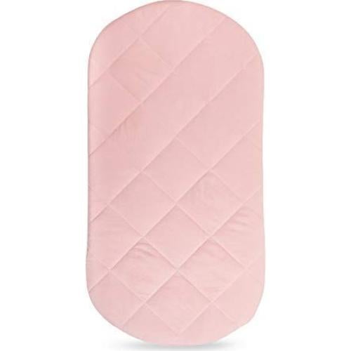 Sábana de Cuna Rosa Ely's & Co. 100% Algodón Jersey Impermeable