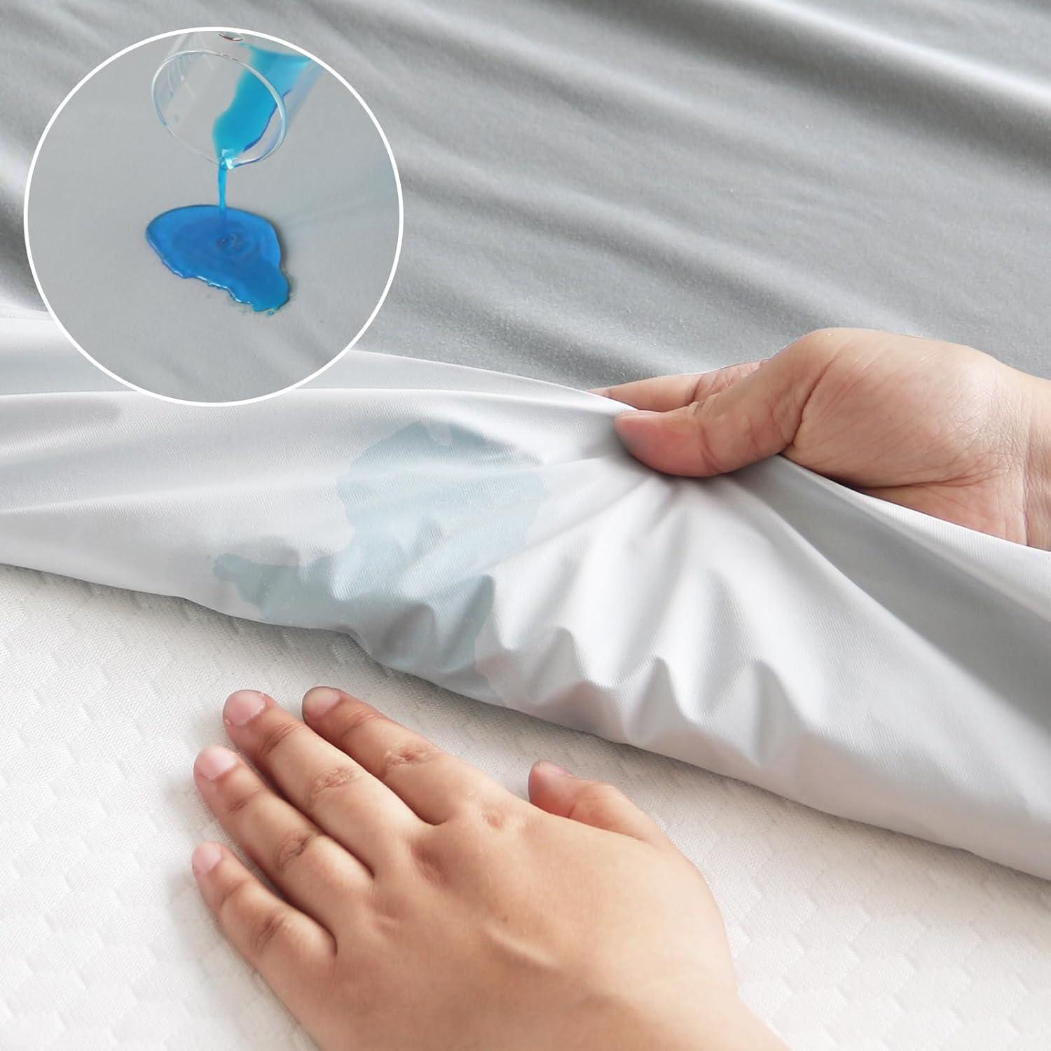 Protector de Colchón Twin Magik & Kover 2 Pack Impermeable