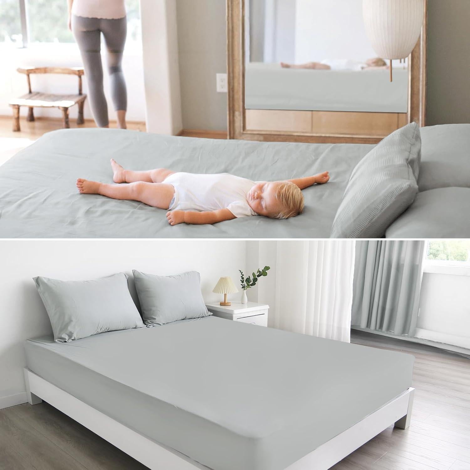 Protector de Colchón Twin Magik & Kover 2 Pack Impermeable