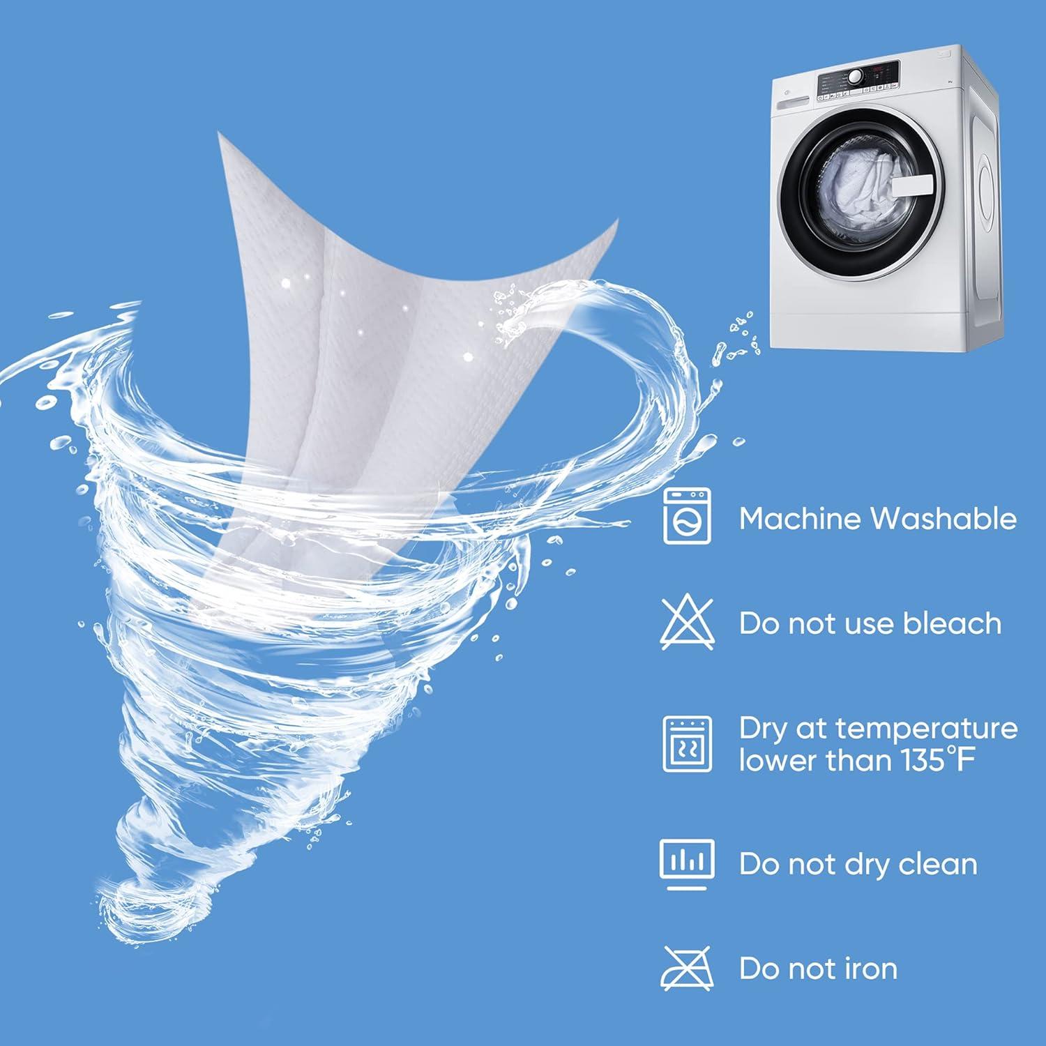 Protector de Colchón Hanherry Queen 100% Impermeable 3D