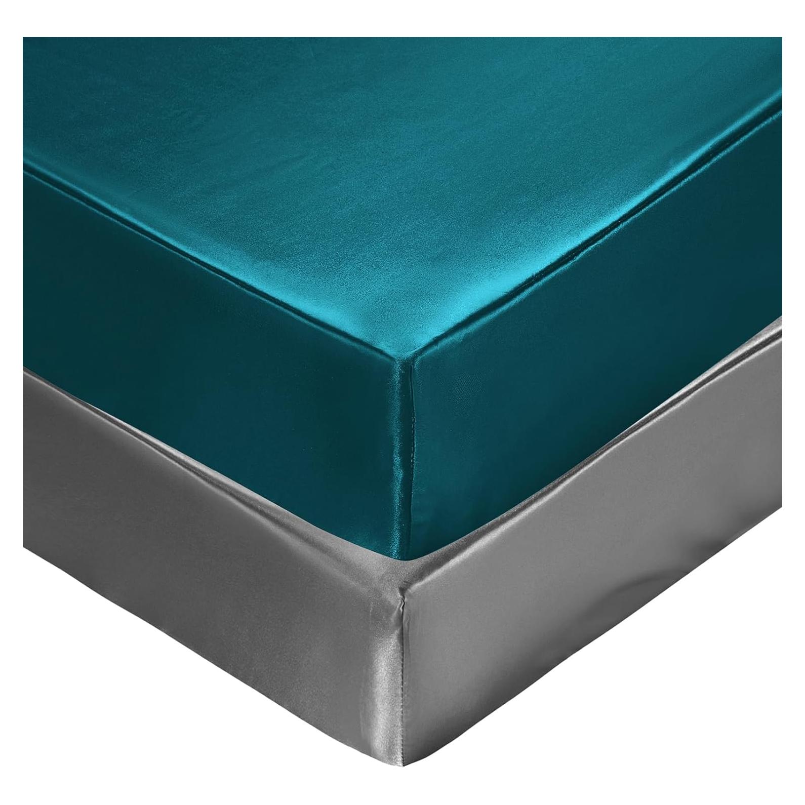 Sábanas Mini Cuna SiinvdaBZX 2 Piezas Satinadas 61x96.5 cm