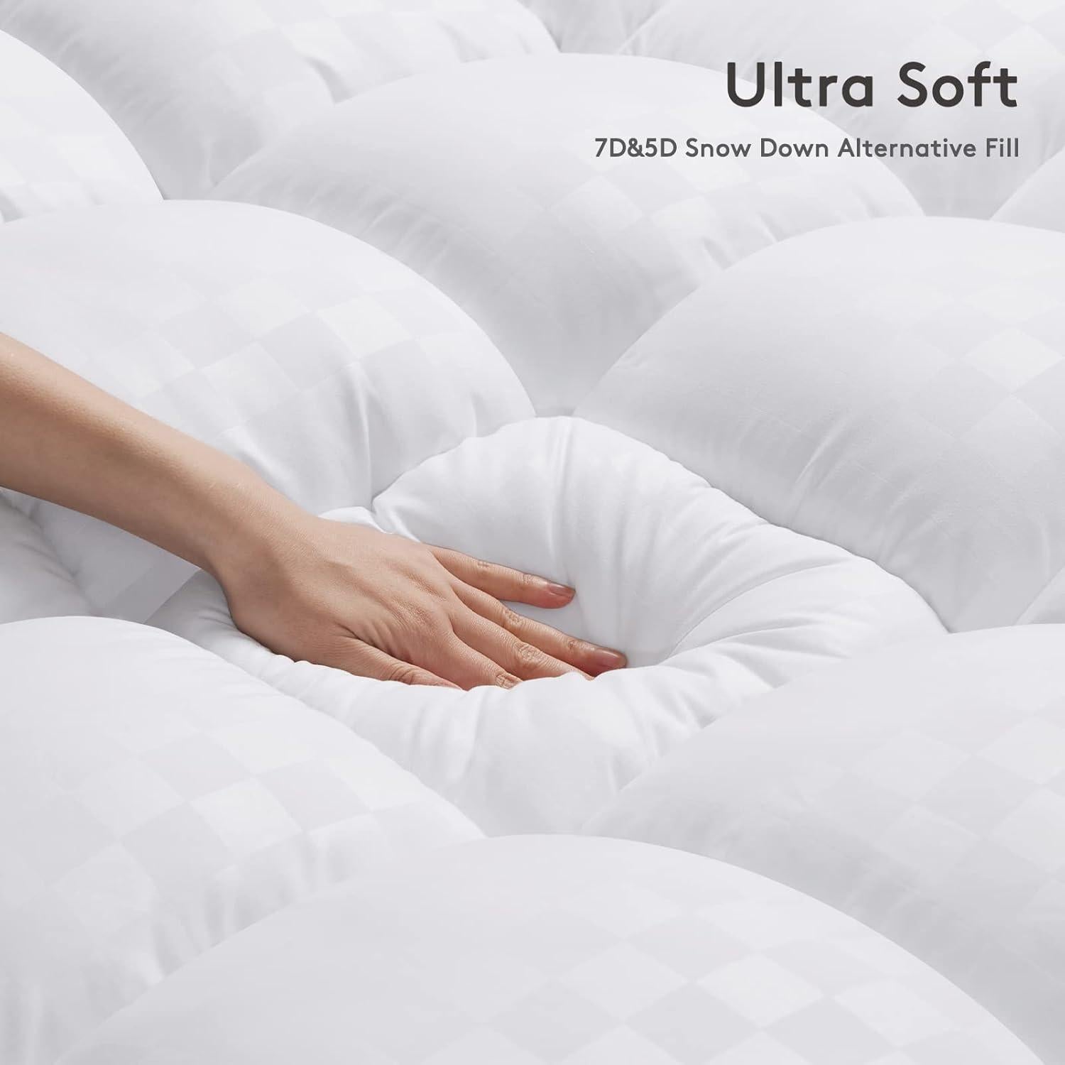 Cubierta de Colchón Queen SameBed Refrigerante 400TC 20-53 cm