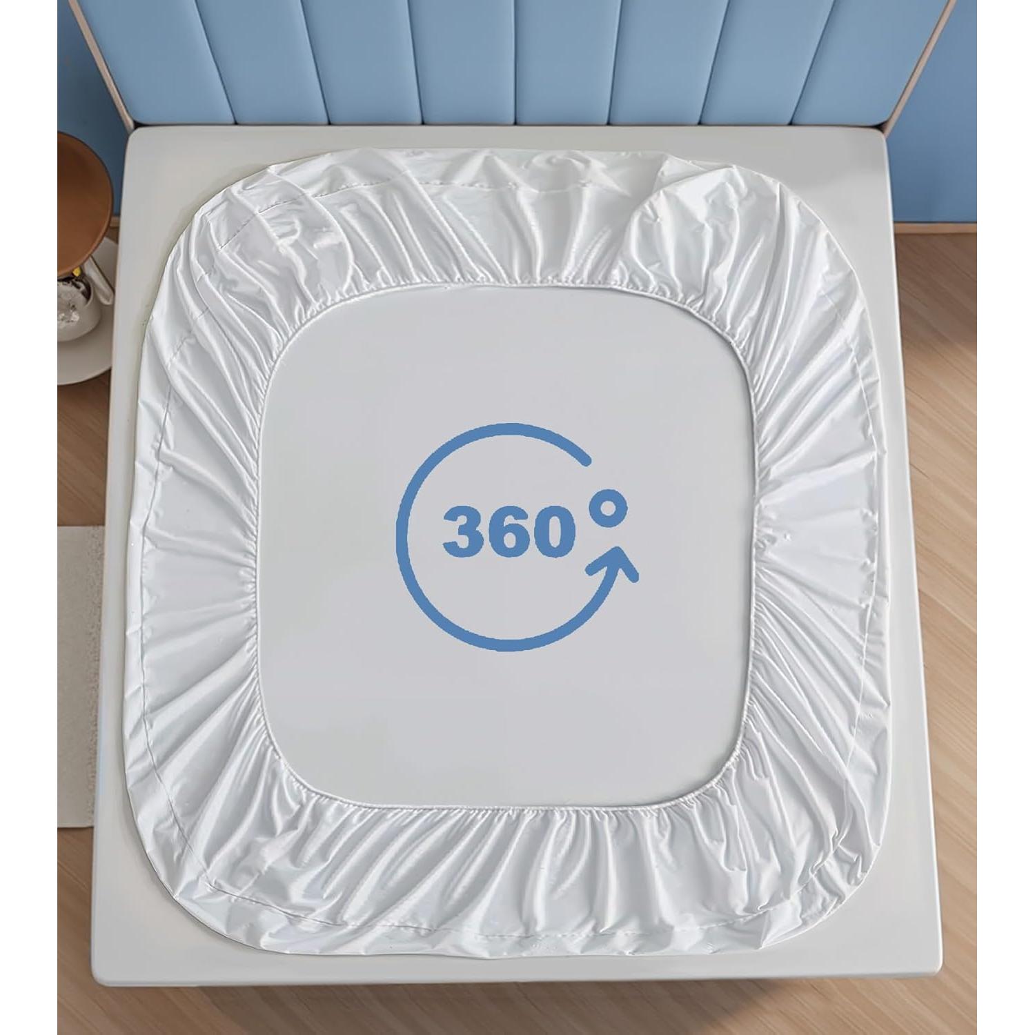 Protector de Colchón Twin Emircey Home 100% Impermeable Hipoalergénico