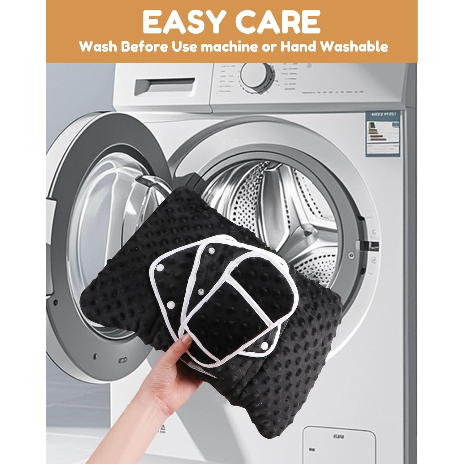 Inserto para Asiento de Auto Bebé BOMOLOUR Negro 63x43cm