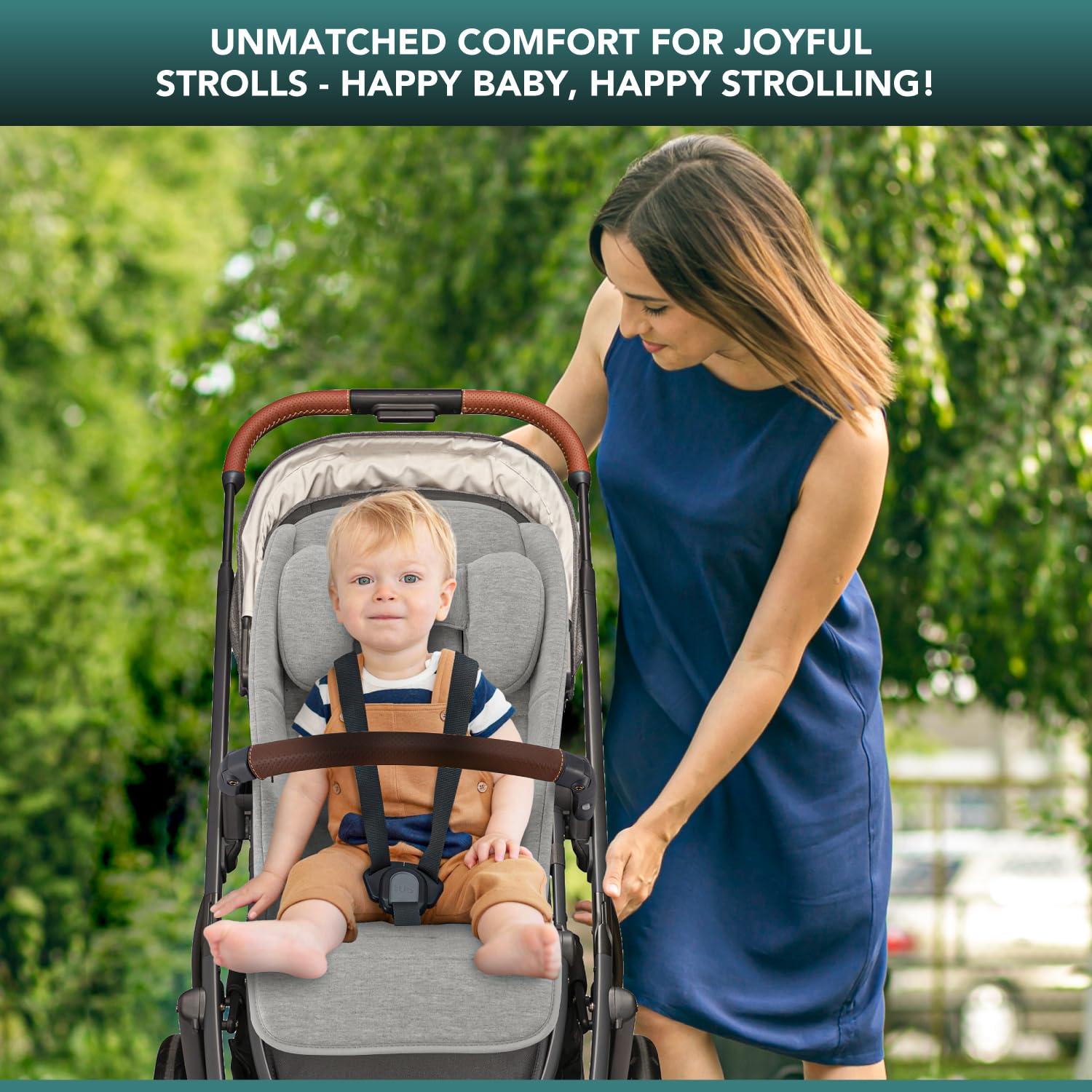 Forro de Asiento para Bebés Uppababy Vista y Cruz - Gris