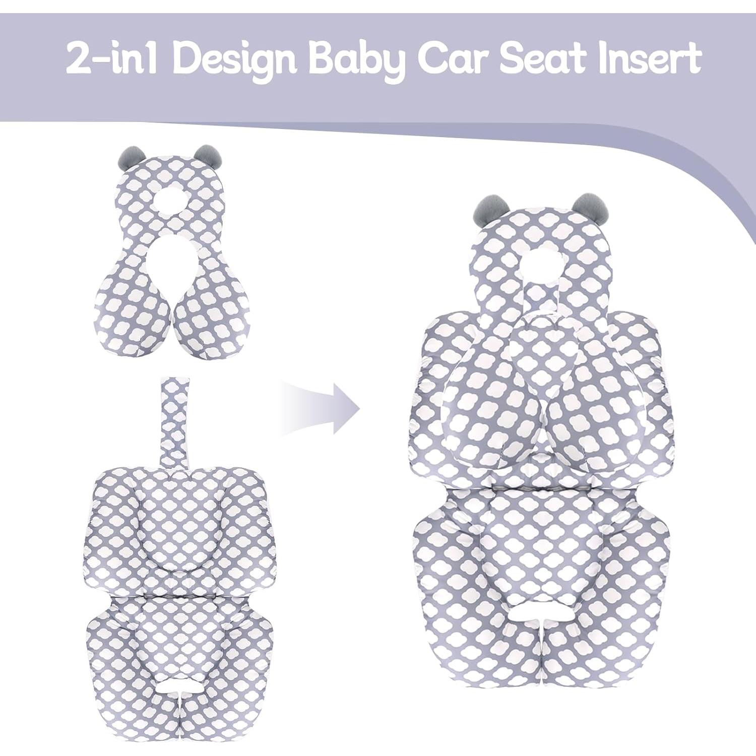 Cojín para Silla de Paseo KAKIBLIN Inserto Asiento Auto Bebé