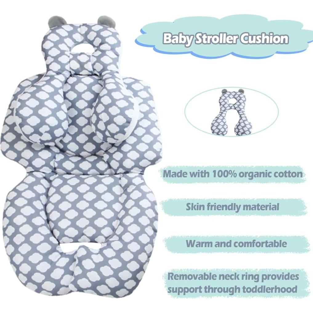 Cojín para Silla de Paseo KAKIBLIN Inserto Asiento Auto Bebé