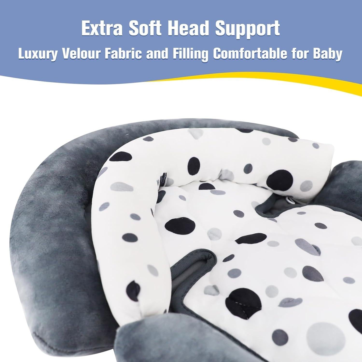 Cojín Inserto para Asiento de Auto KAKIBLIN Gris 0-12 Meses