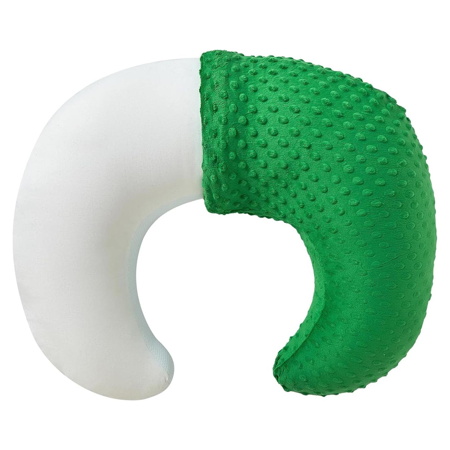 Almohada de Lactancia Aullar Verde Helecho 60x50 cm 100% Poliester