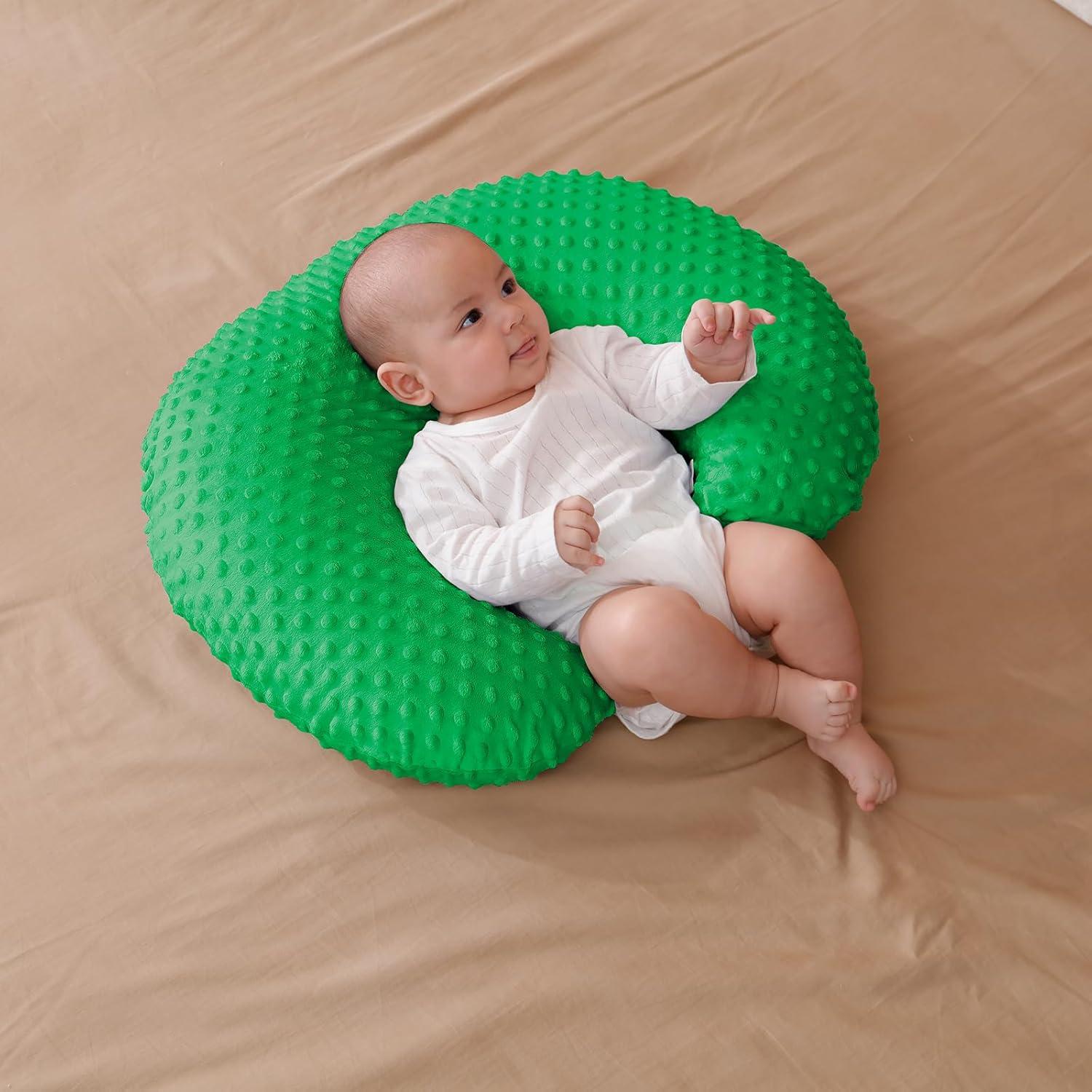 Almohada de Lactancia Aullar Verde Helecho 60x50 cm 100% Poliester