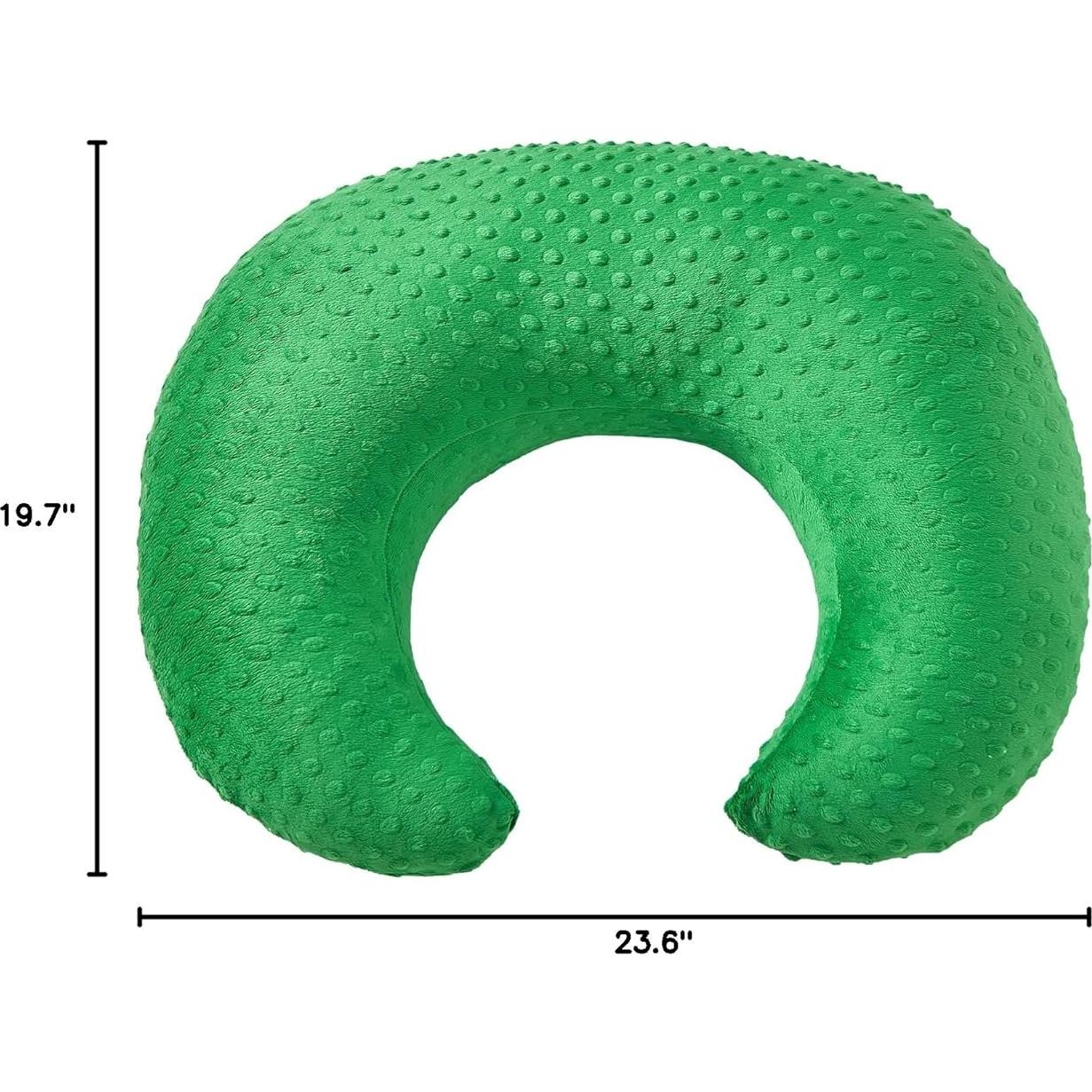 Almohada de Lactancia Aullar Verde Helecho 60x50 cm 100% Poliester