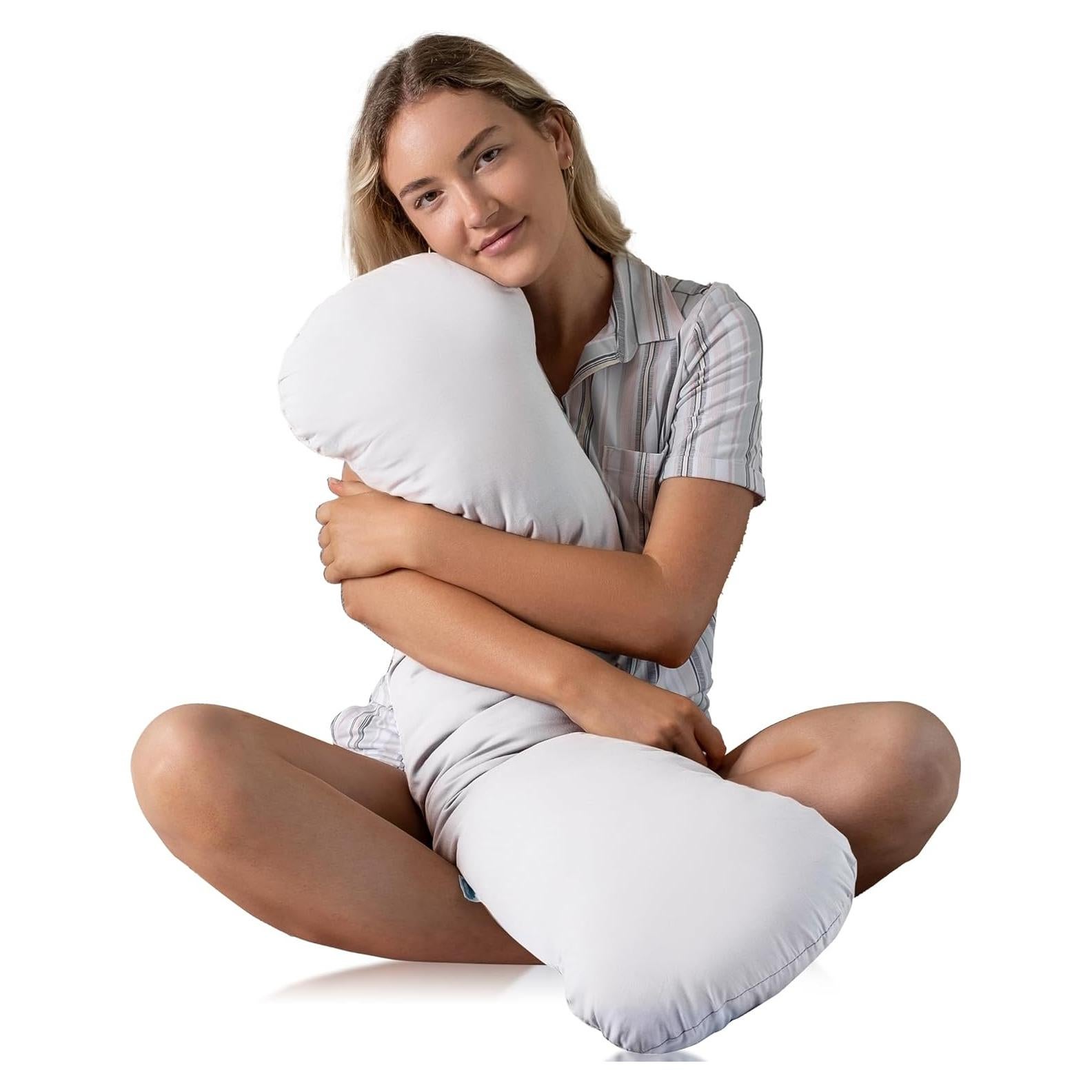 Almohada Corporal con Peso SleepCloud 104cm x 25cm Refrigerante