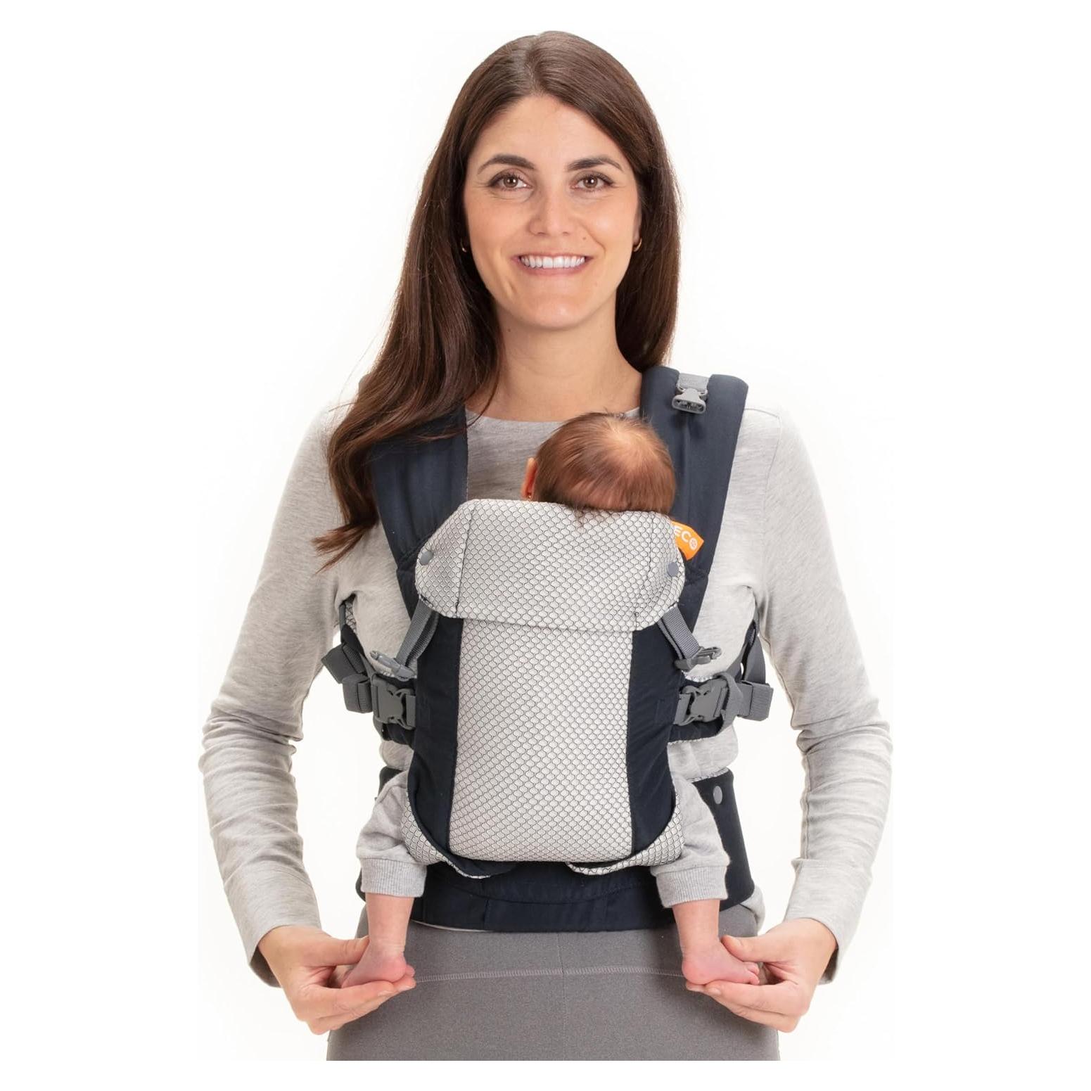 Portabebés Beco Gemini Cool Navy - Ergonómico 3.2-15.9 kg