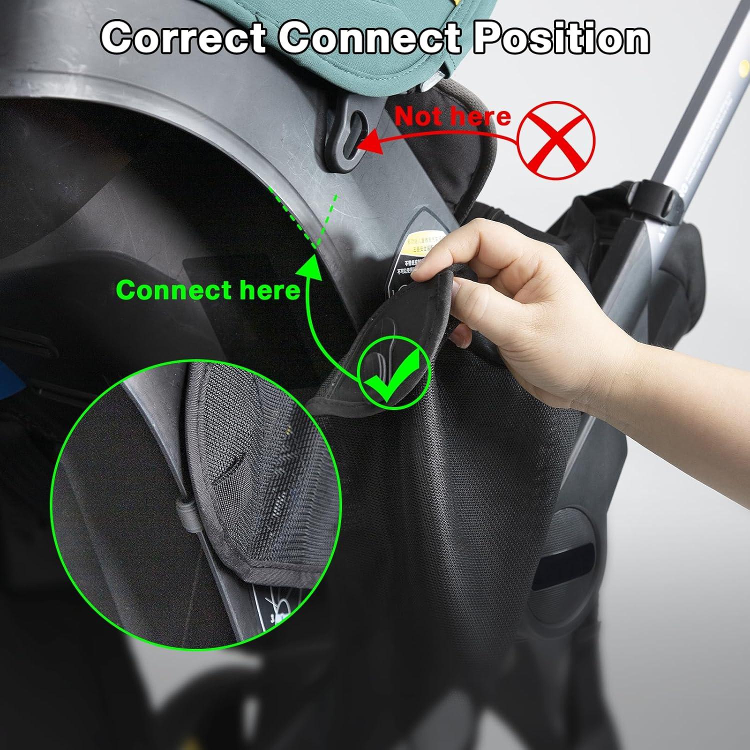 Sombra Solar 360° para Cochecito Doona - Protección UV