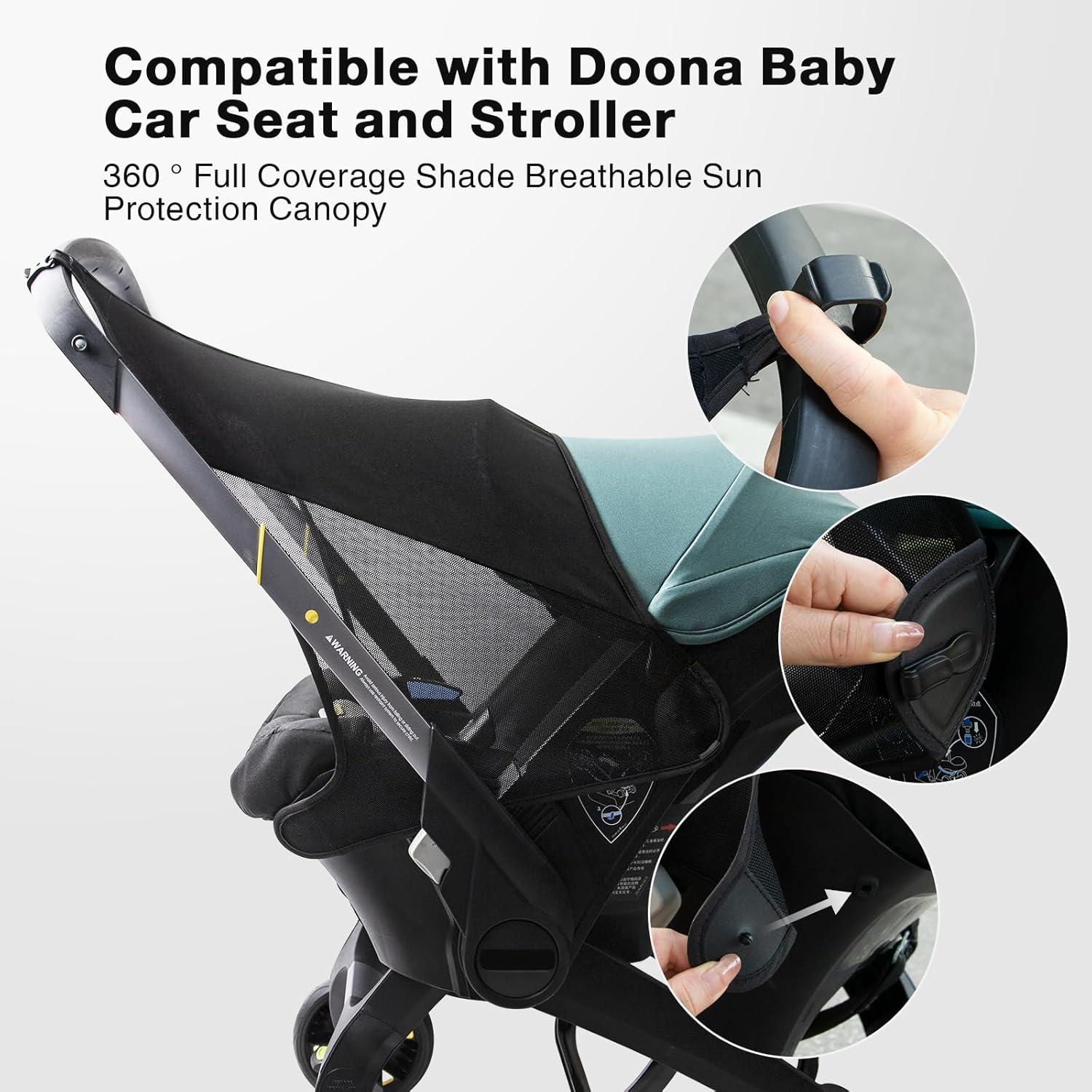 Sombra Solar 360° para Cochecito Doona - Protección UV