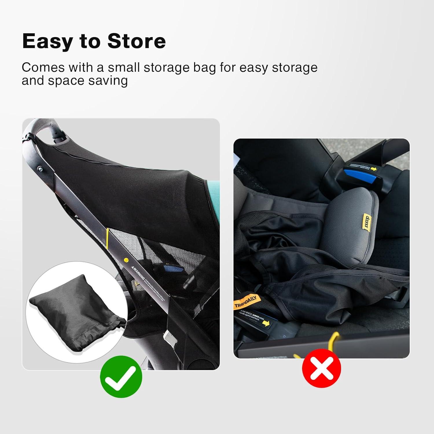 Sombra Solar 360° para Cochecito Doona - Protección UV