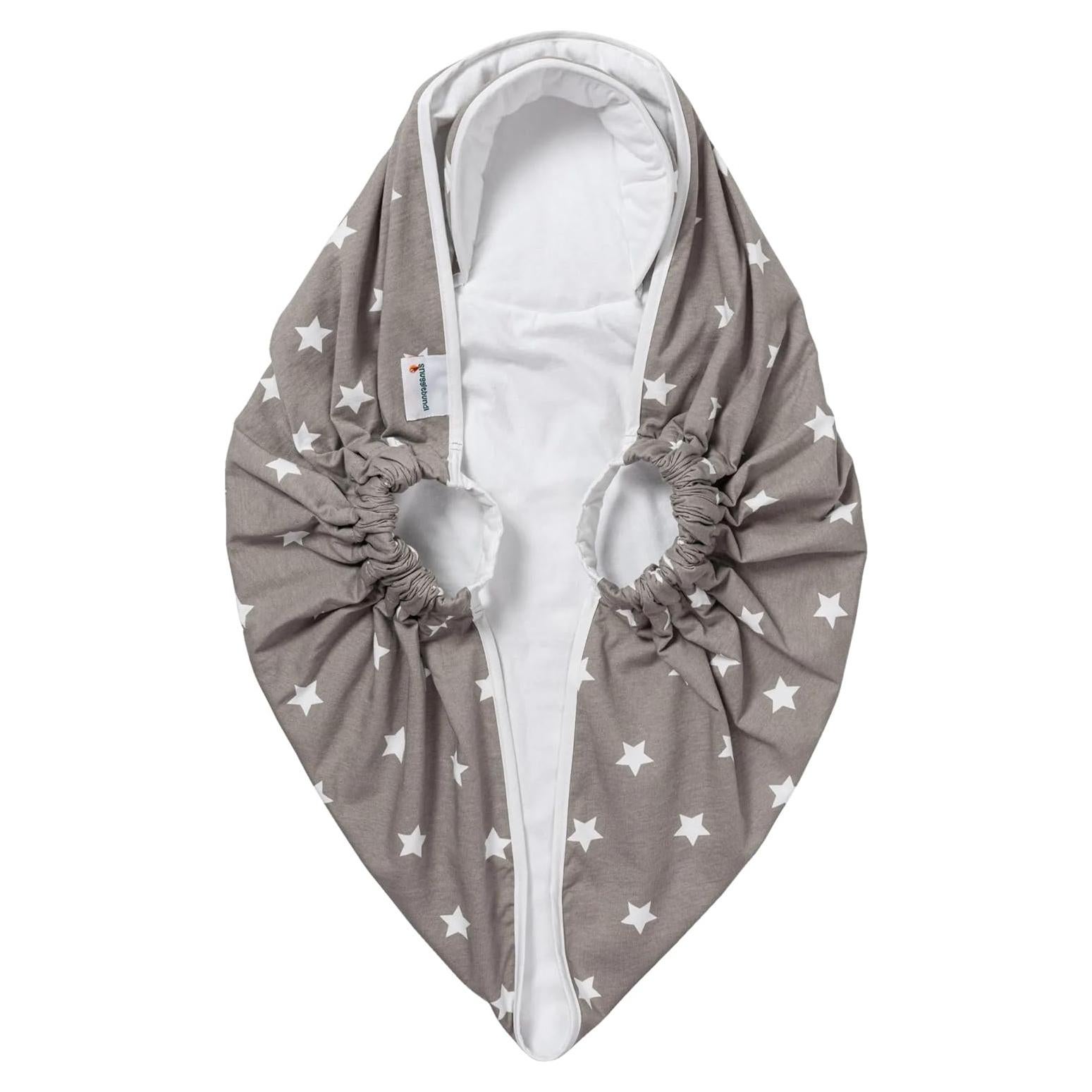 Manta Elevadora para Bebés Snugglebundl Estrellas Grises 0-12 Meses