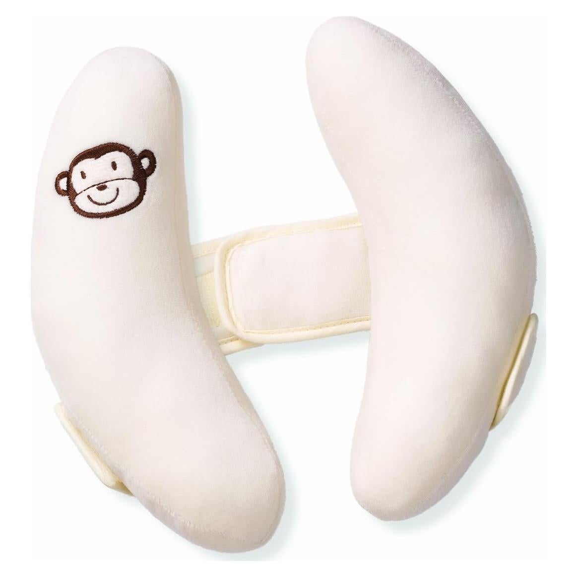 Cojín de Viaje Ajustable VANVENE para Niños - Soporte Cabeza Plátano