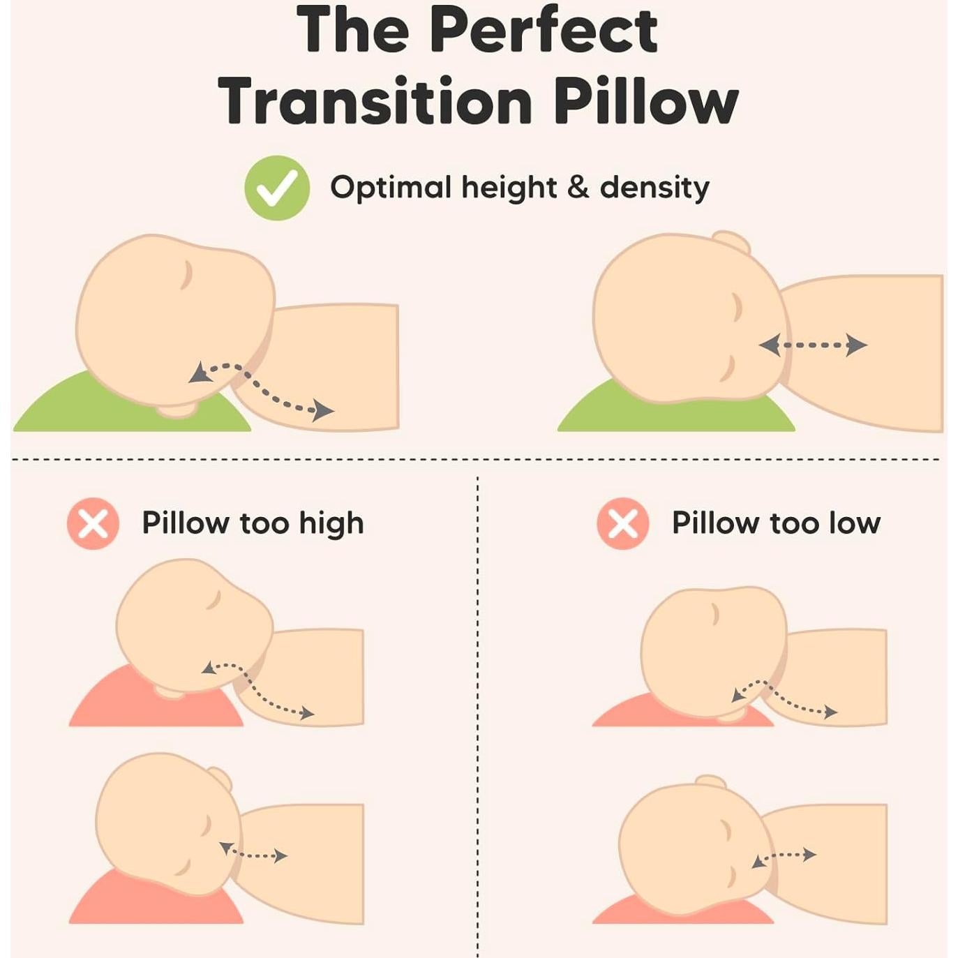 Almohada Mi Pequeño Abrazo KeaBabies 33x46 cm Viscosa Bambú