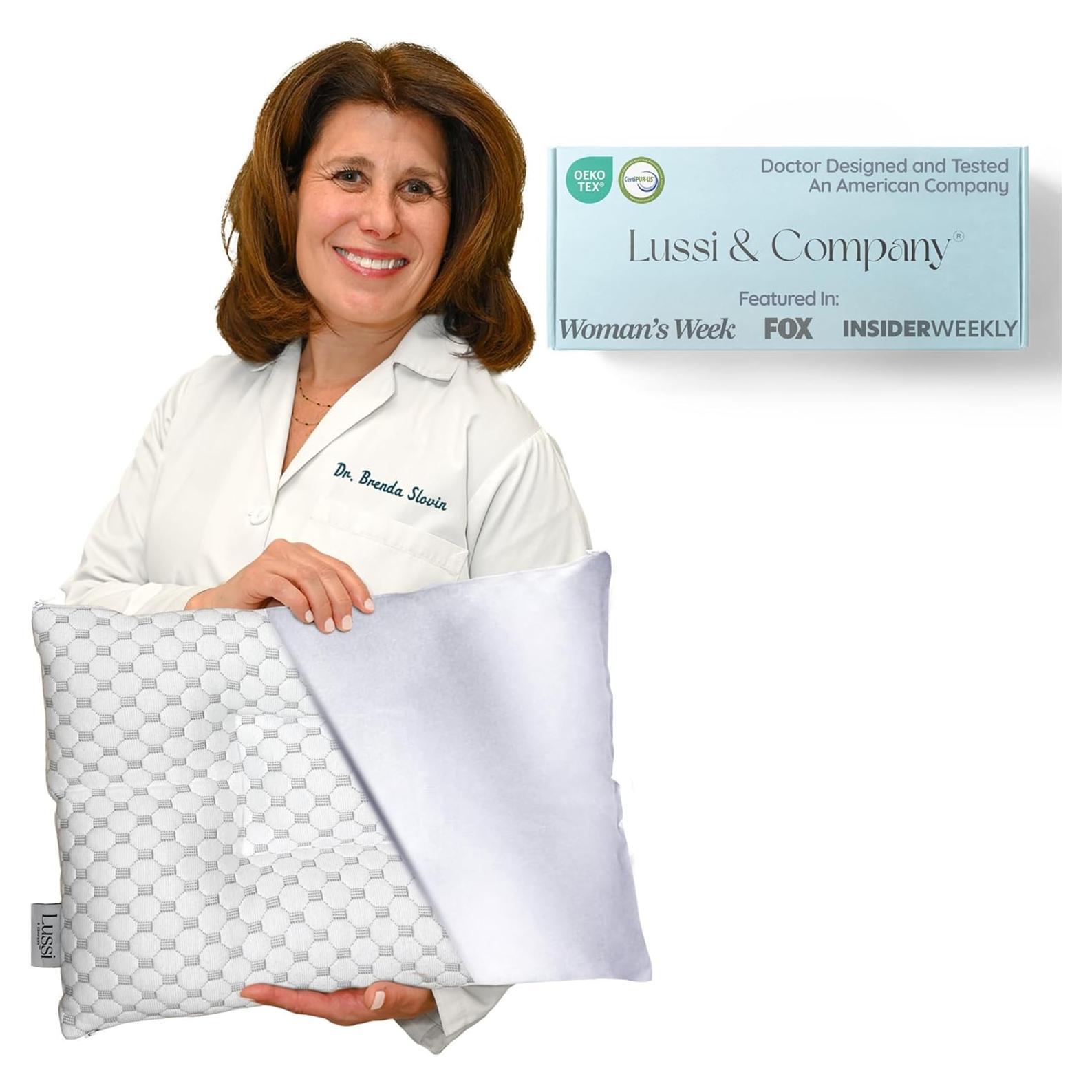 Almohada Ergonómica para Niños Lussi & Company 48x33 cm