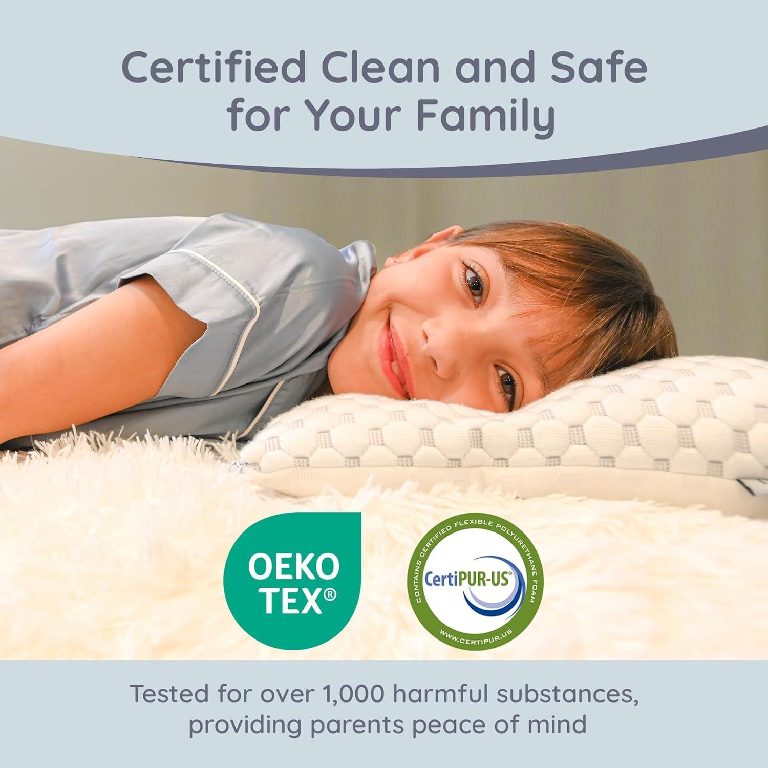 Almohada Ergonómica para Niños Lussi & Company 48x33 cm