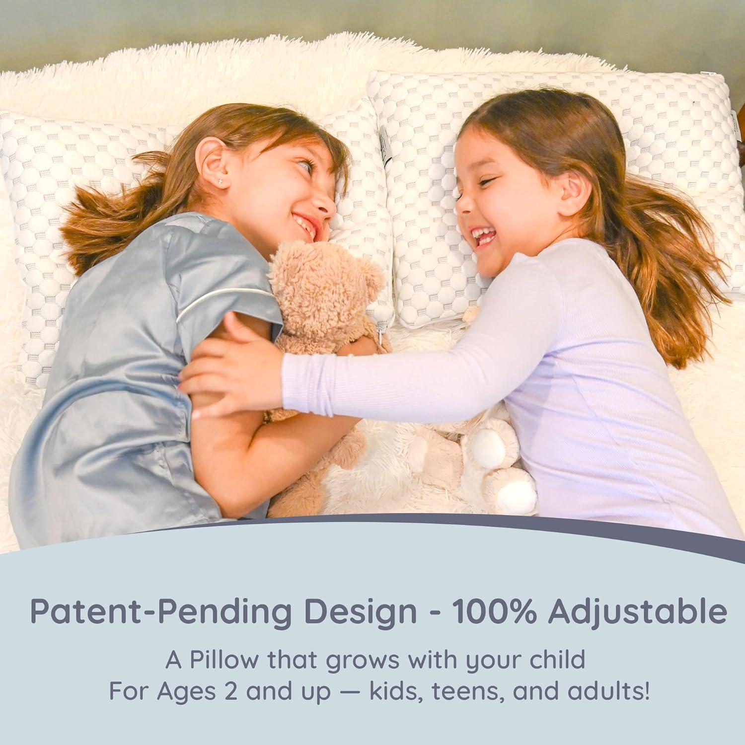 Almohada Ergonómica para Niños Lussi & Company 48x33 cm