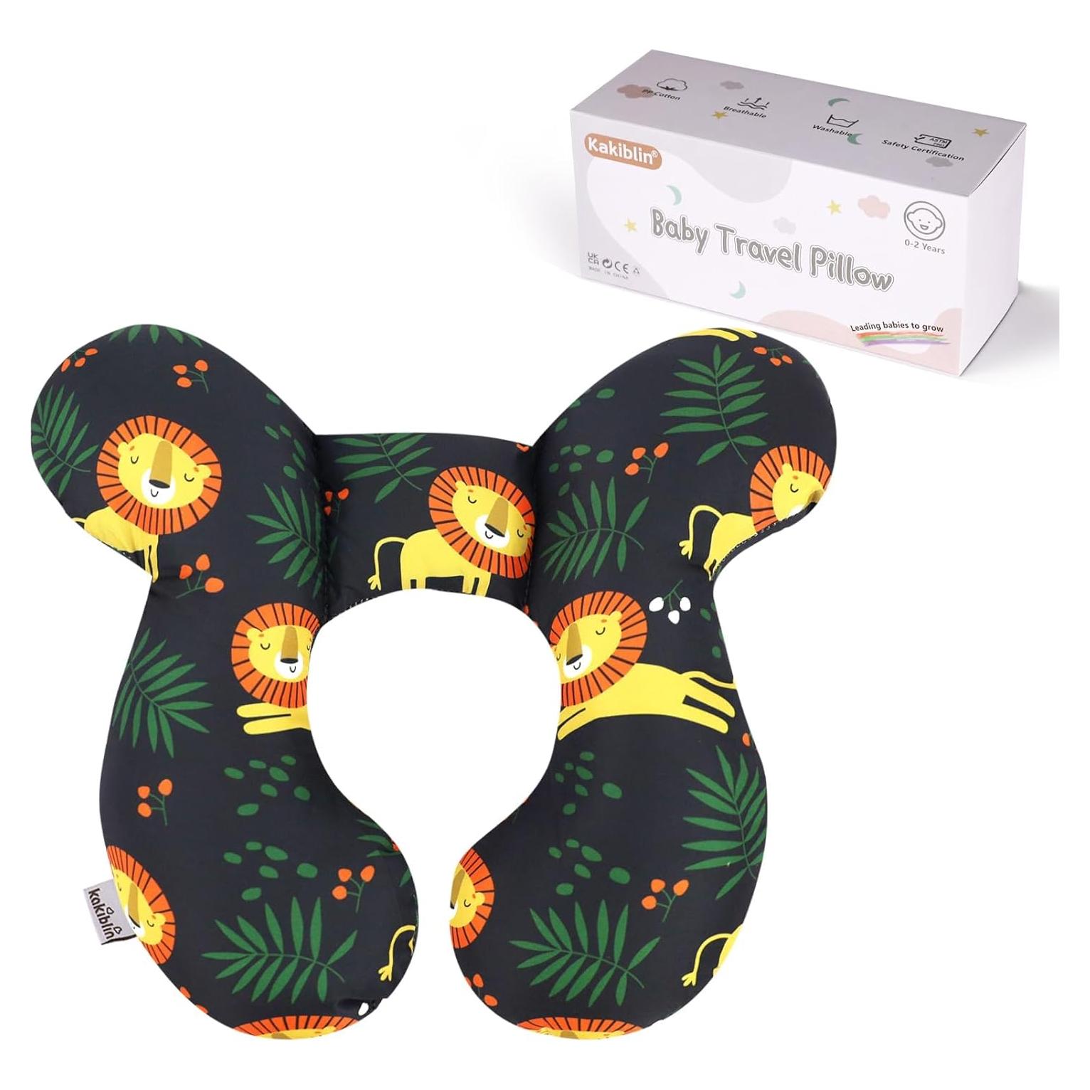 Almohada para Bebé KAKIBLIN Soporte Cuello Viaje 25x28 cm
