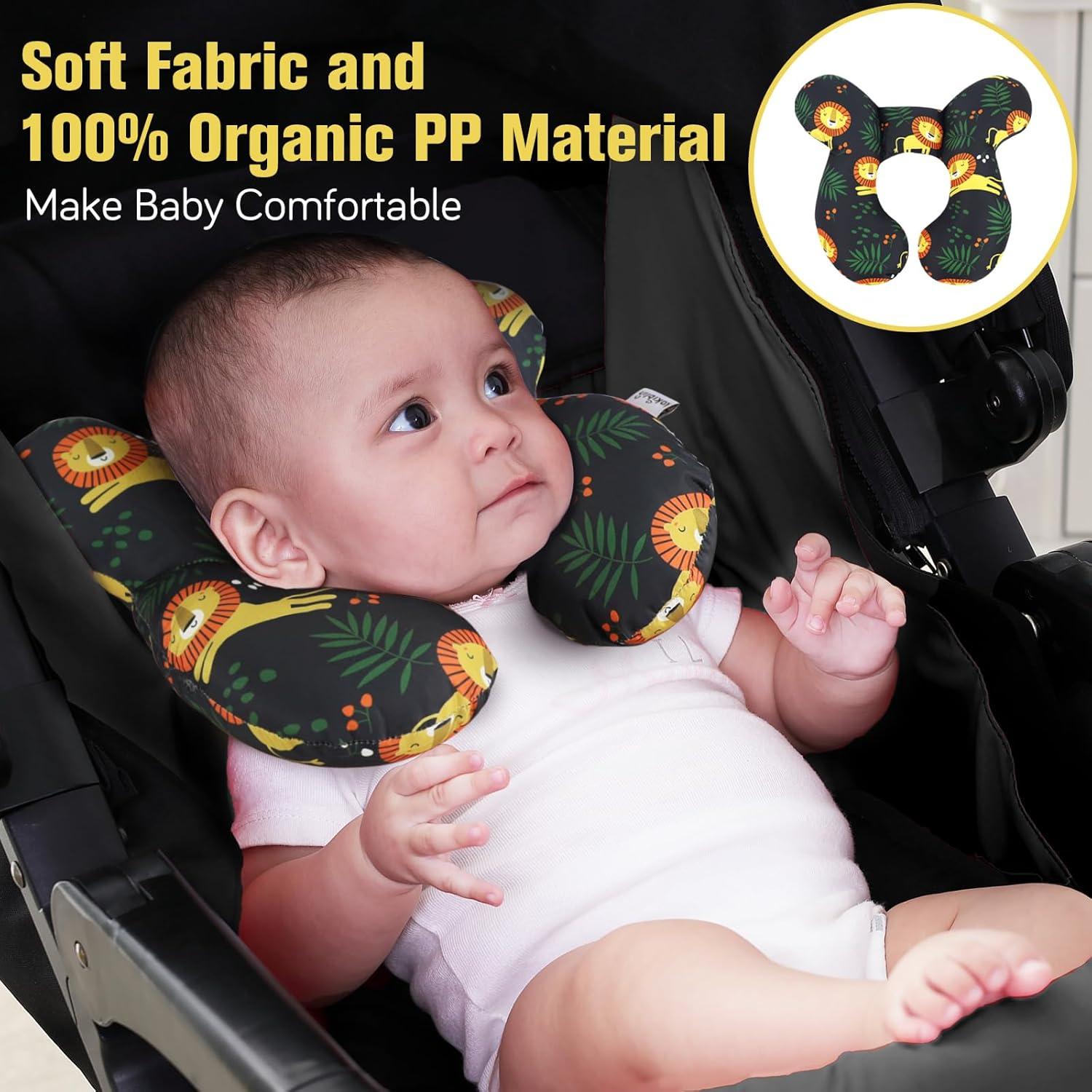 Almohada para Bebé KAKIBLIN Soporte Cuello Viaje 25x28 cm