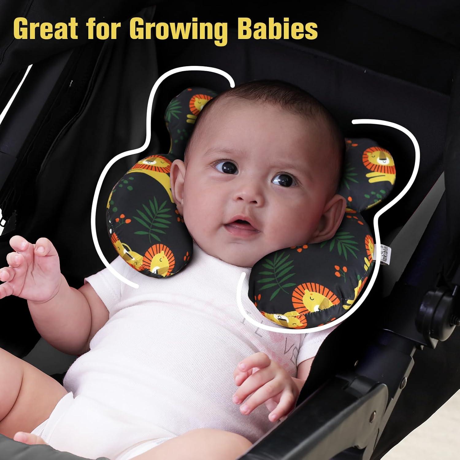 Almohada para Bebé KAKIBLIN Soporte Cuello Viaje 25x28 cm