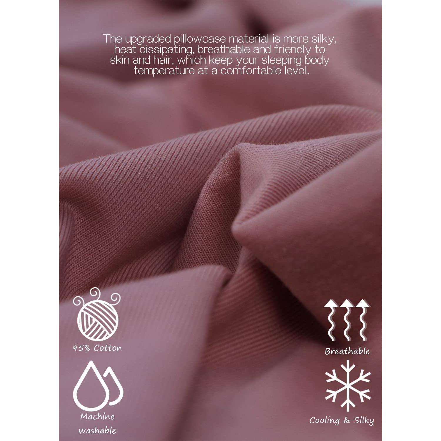 Almohada de Embarazo INSEN en Forma de C 147 cm Rosa