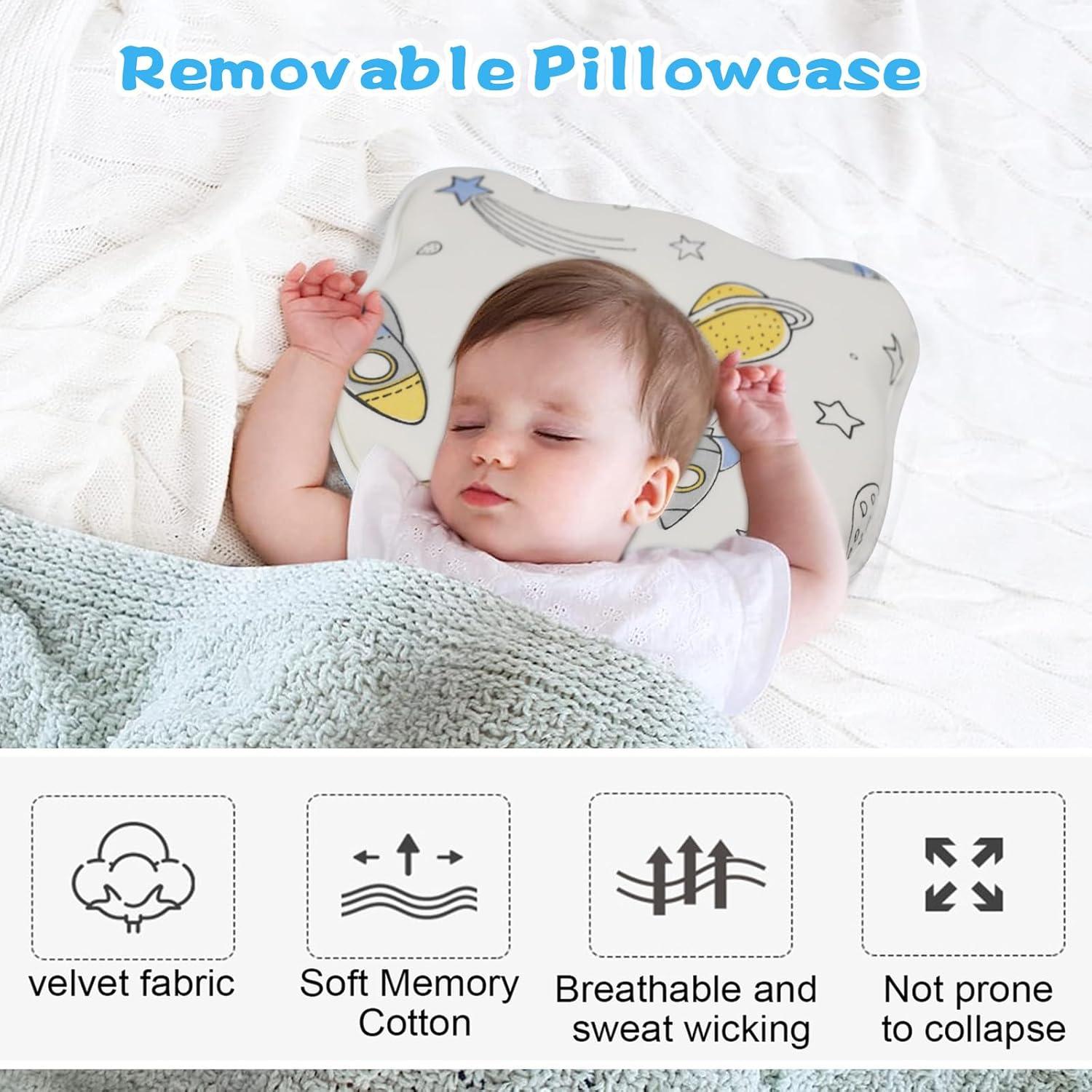 Funda de Almohada Suave Genérico Espacial Algodón 155g