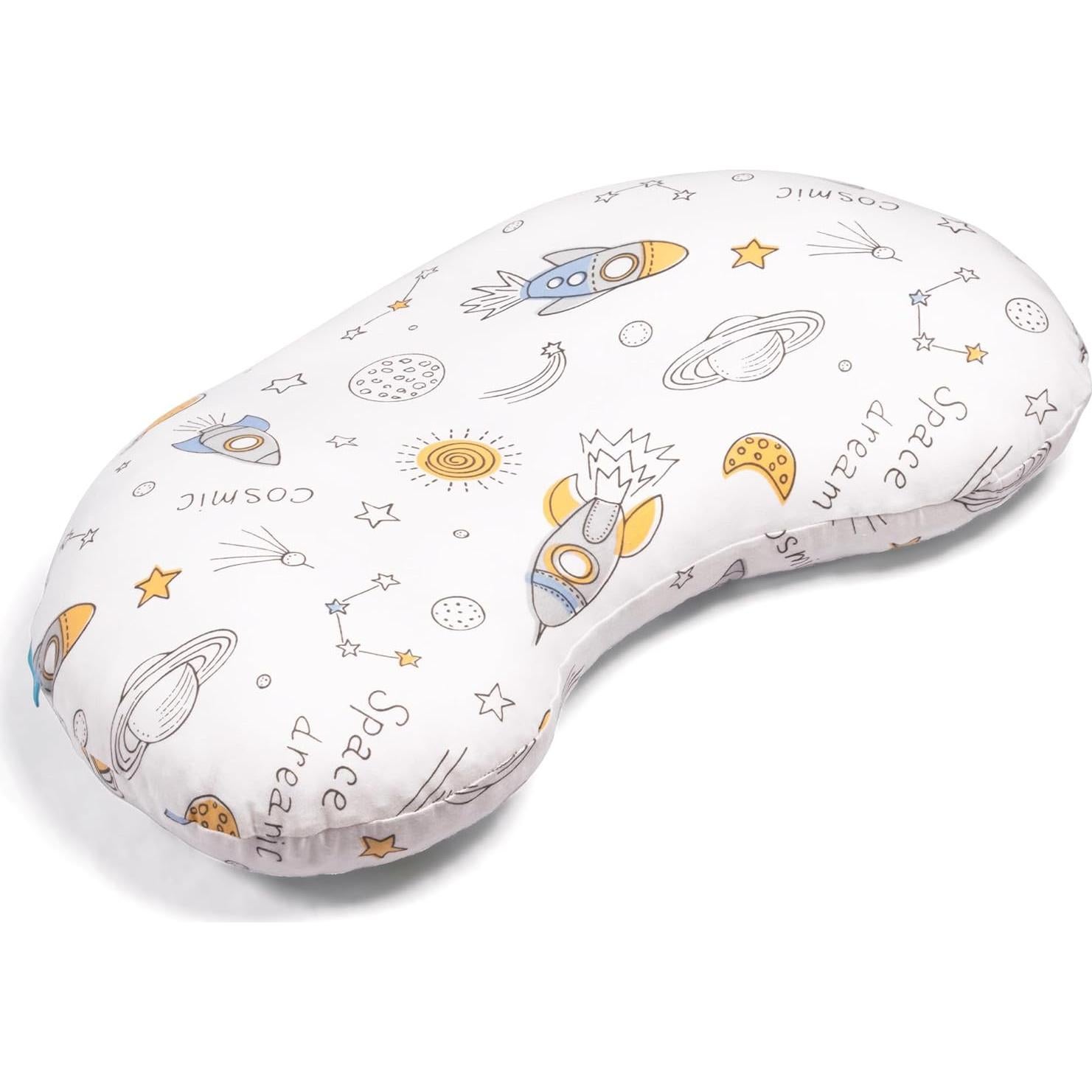 Almohada Ergonómica para Niños BYRIVER 30x55 cm Nave Espacial