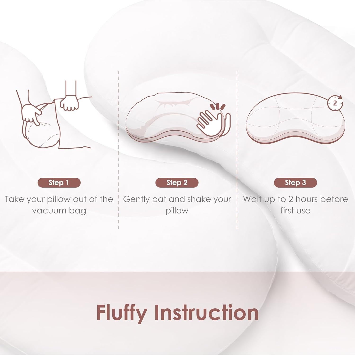 Almohada Ergonómica para Niños BYRIVER 30x55 cm Nave Espacial