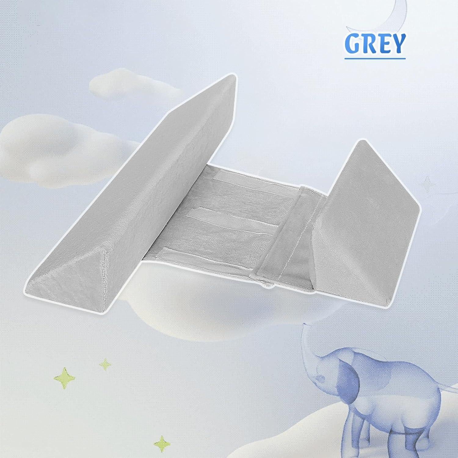 Cojín para dormir de lado Wudmew mediana gris