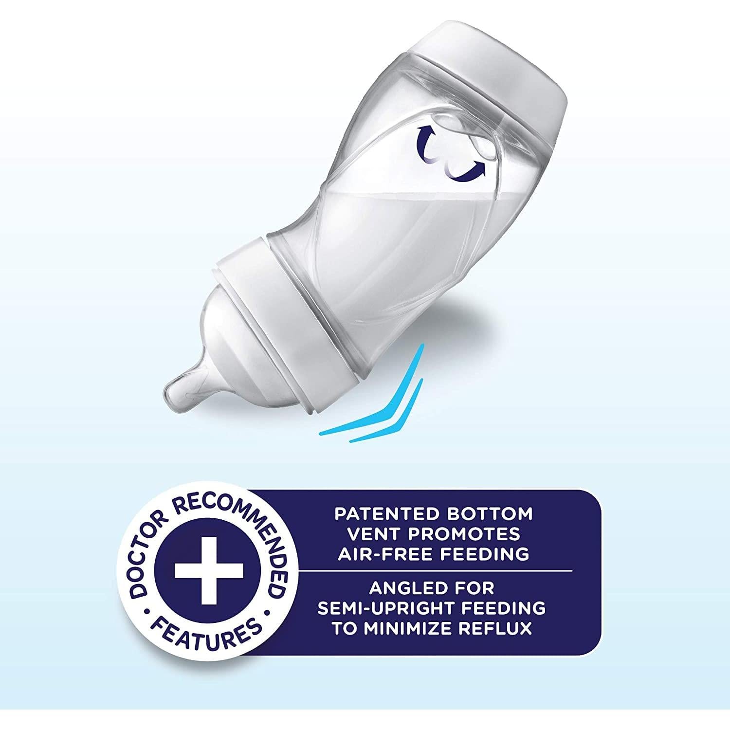 Botellas Anti-Cólico Playtex Baby VentAire 9 Oz - Paquete de 3