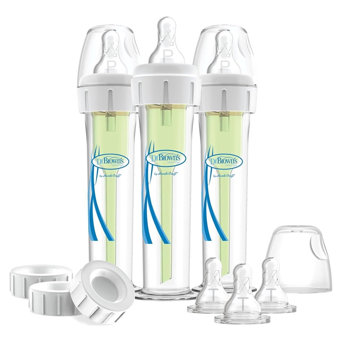 Sistema de Botellas AccuFeed Dr. Brown 60cc 3pk Prematuros