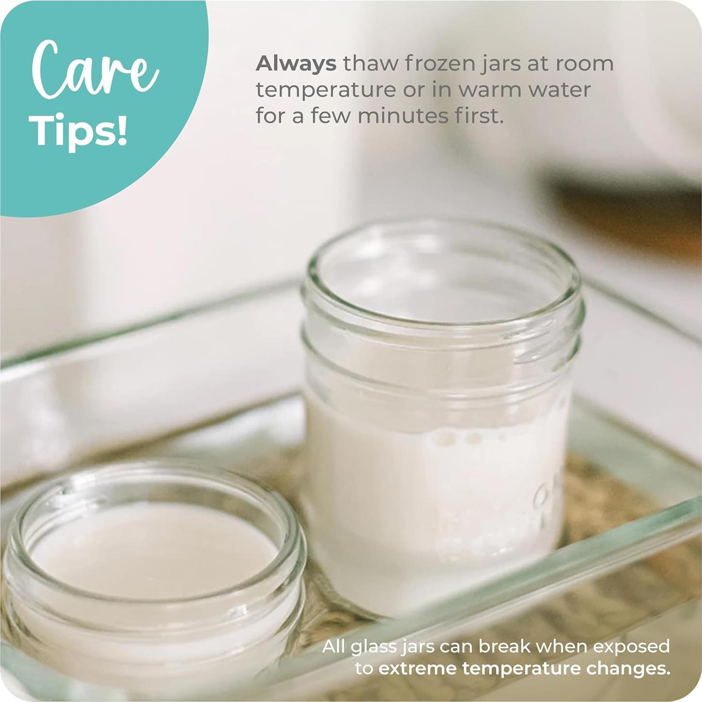 Kit Biberón de Vidrio Mason Bottle 8oz - 2 Tetinas Silicona