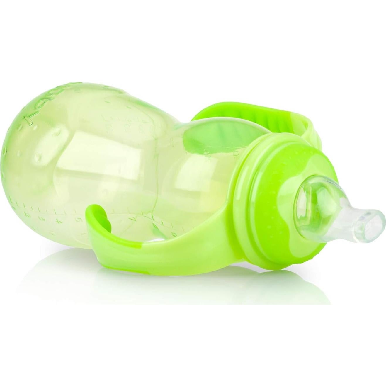 Biberón Nuby Non-Goteo 3 Etapas 320 ml Rosa