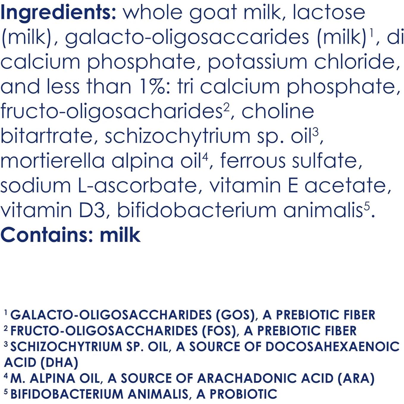 Nutrición de Leche de Cabra Kabrita 793g para Niños 12-24 Meses
