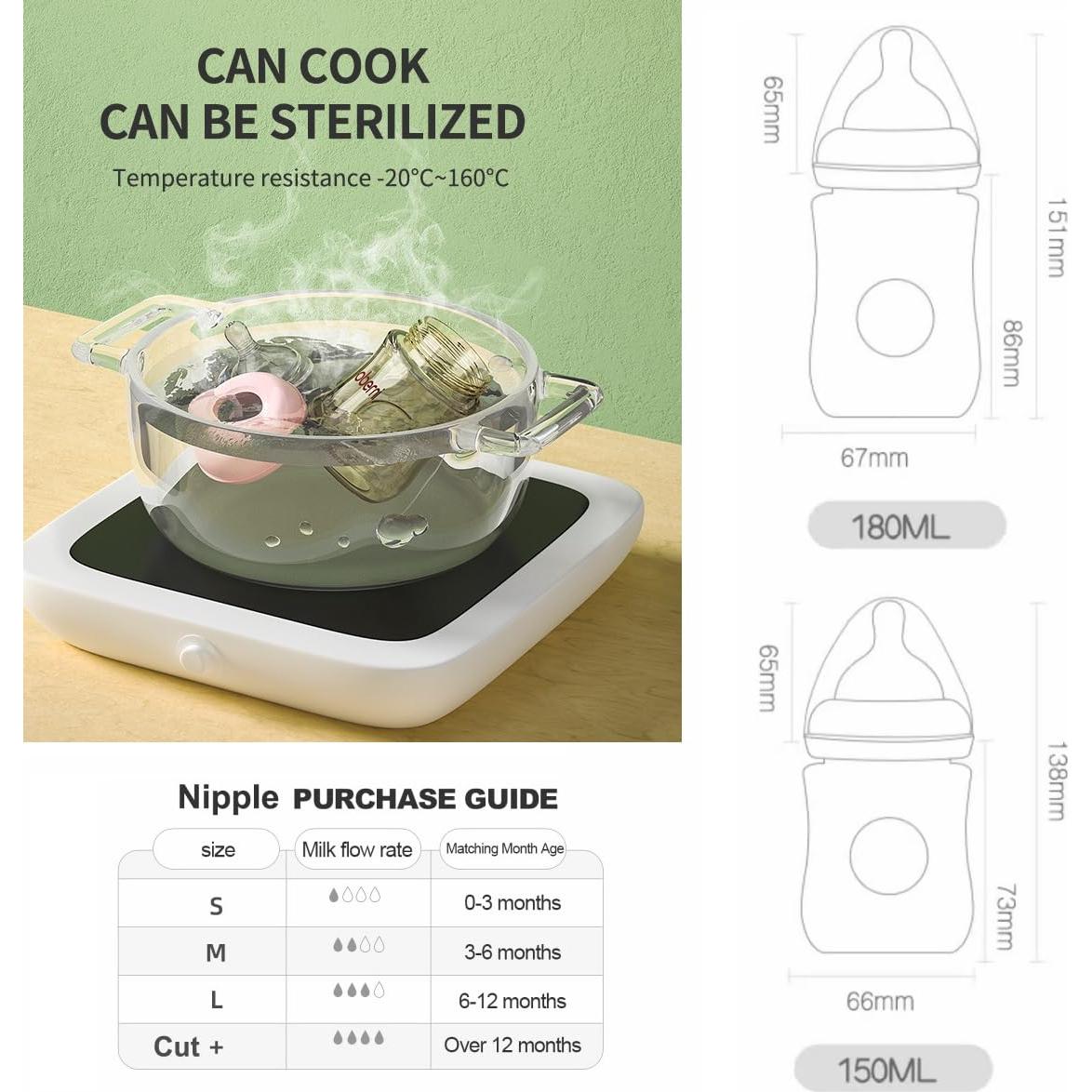 Botella Anticólicos PPSU Oberni 150ml Azul para Bebés