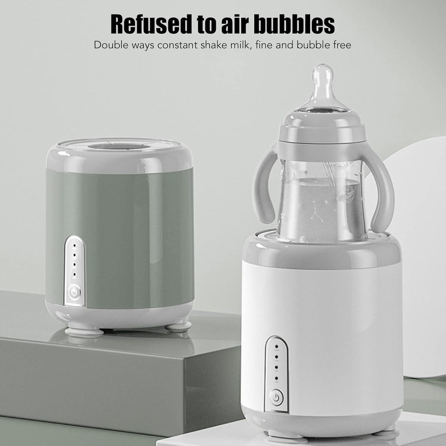 Mezclador de Biberón Eléctrico Asixxsix para Bebés - Blanco